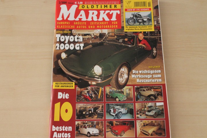 Deckblatt Oldtimer Markt (02/2004)